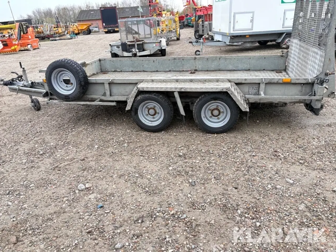 Billede 5 - Maskintrailer 3500kg IFOR Williams trailers 126-R