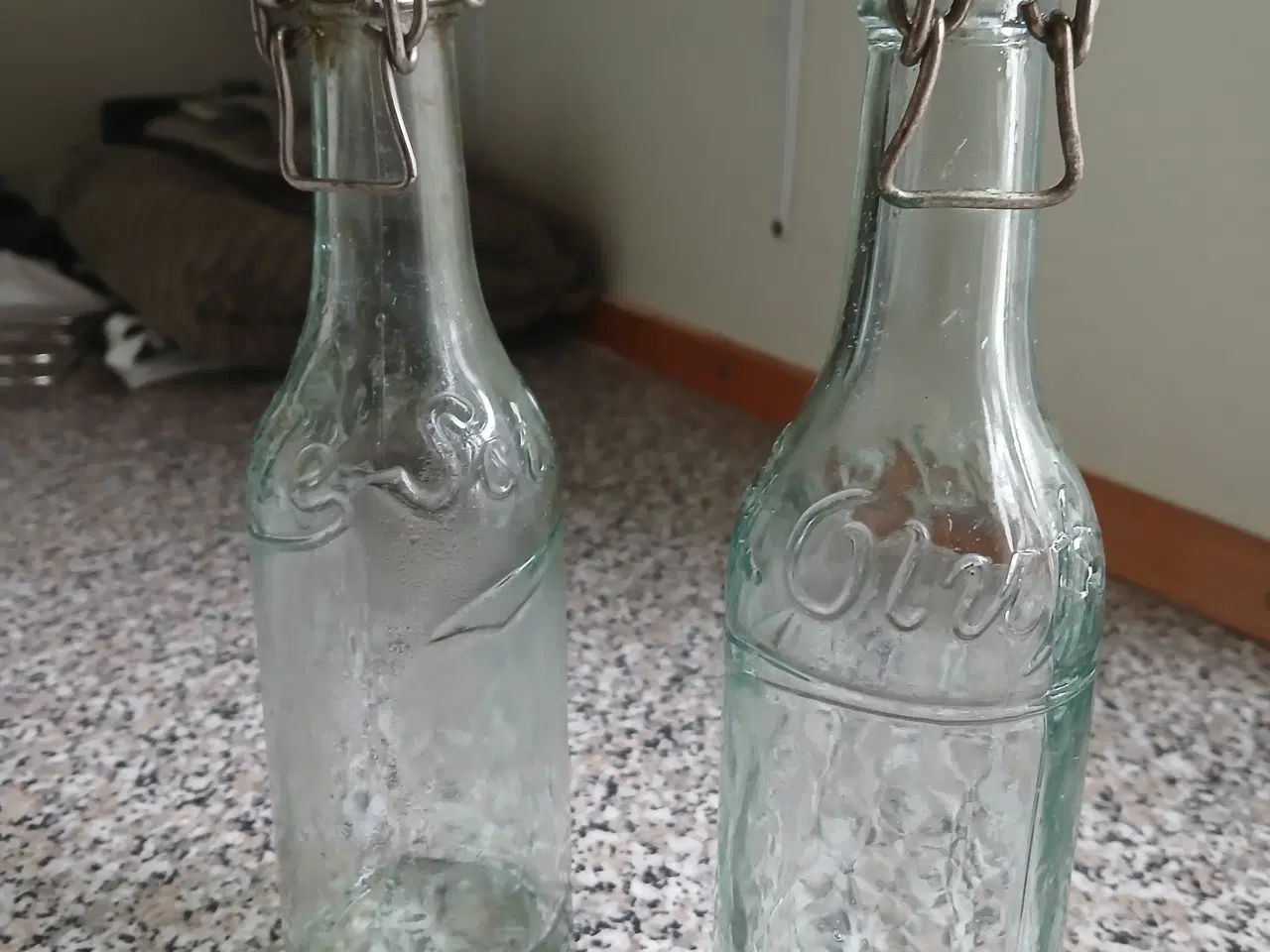 Billede 3 - Blå Køkkentøj Patøntpropflasker fra Sct Olufskil