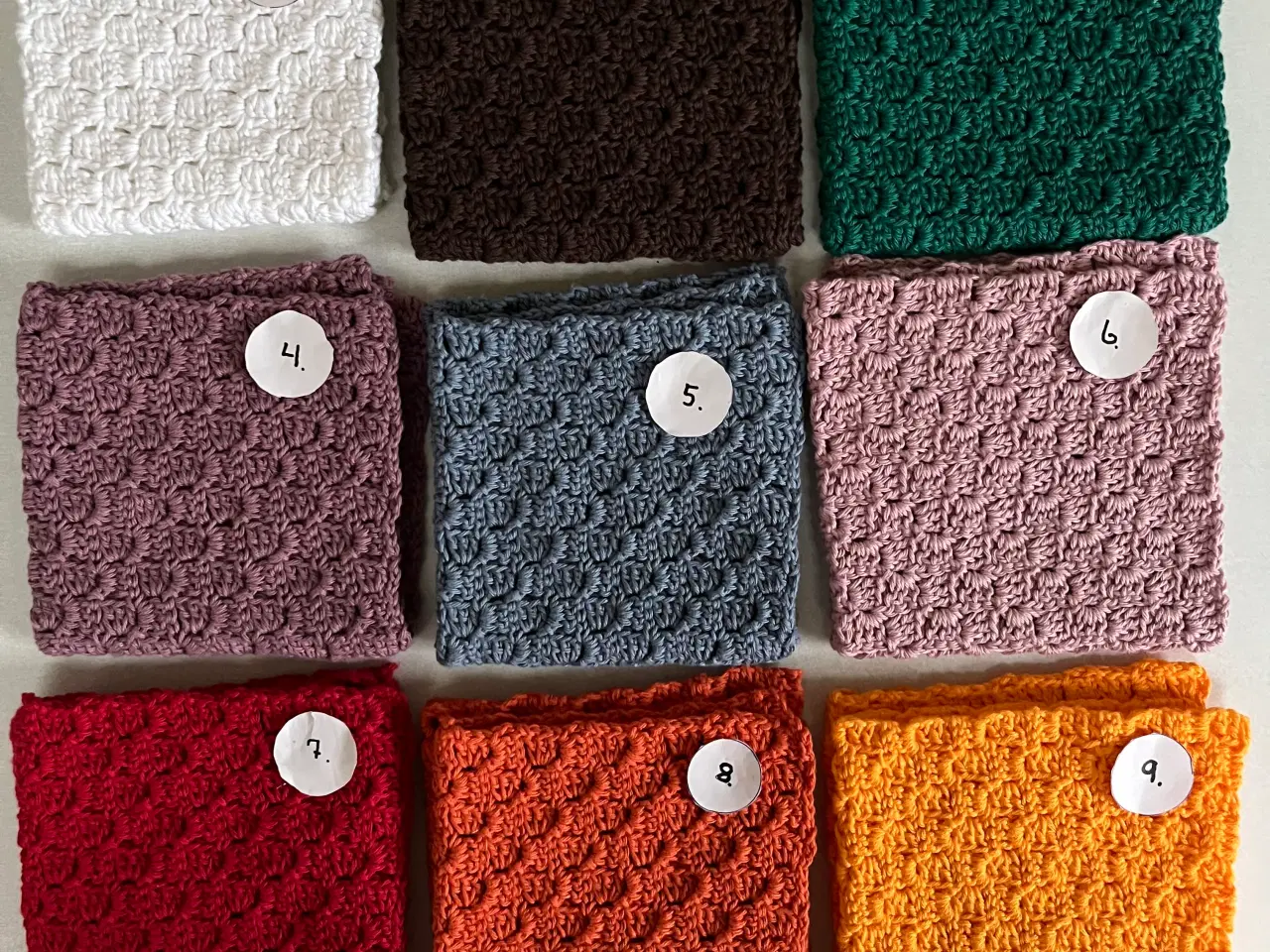 Billede 3 - Hæklede karklude 