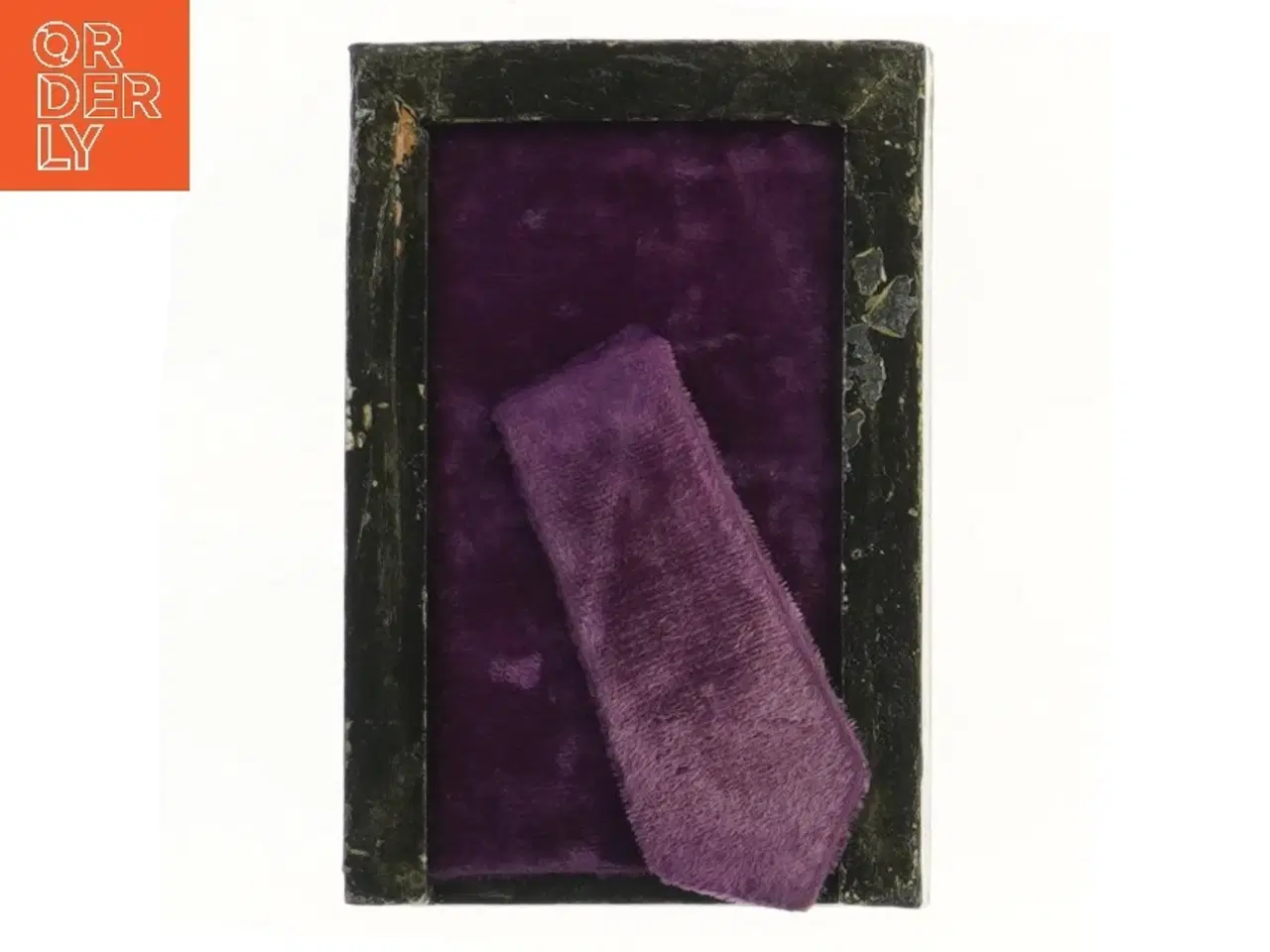 Billede 2 - Dekorativ billedramme med blomsterdesign (str. 18x12 cm)