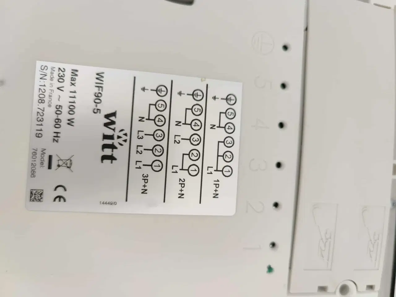 Billede 3 - Induktionskogeplade Witt wif 90-5 sælges , brugt m