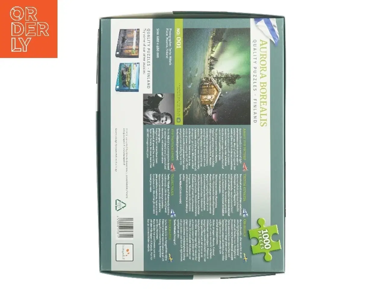 Billede 3 - Puslespil med Aurora Borealis motiv (str. 68 x 480 mm)