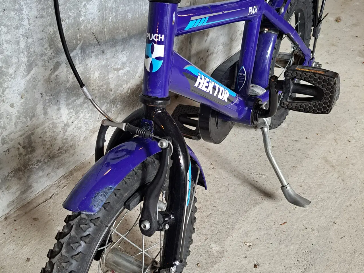 Billede 2 - Puch børnecykel / dreng / blå / 14 tommer.