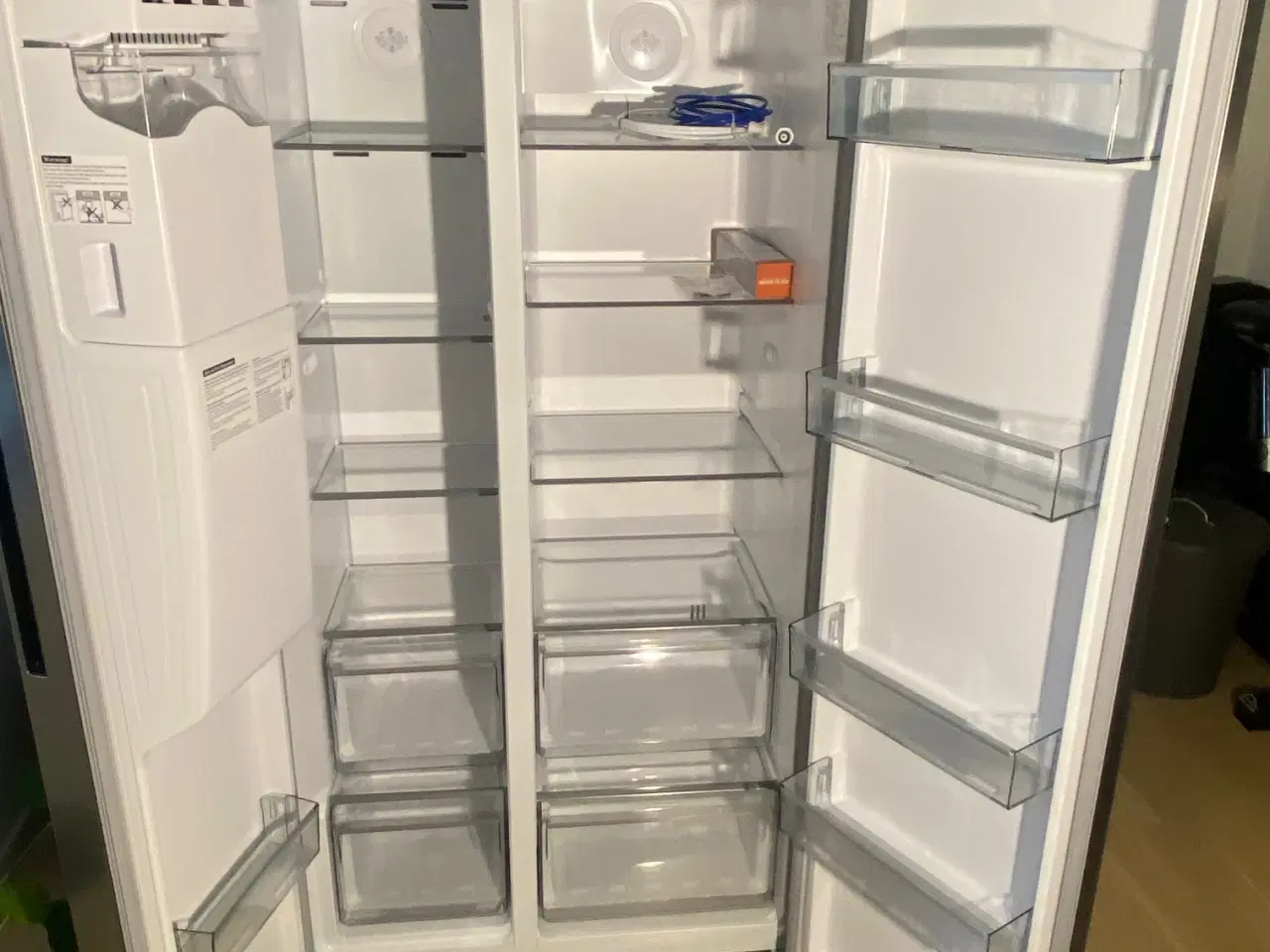 Billede 3 - Frigor Amerikaner køleskab børstet stål