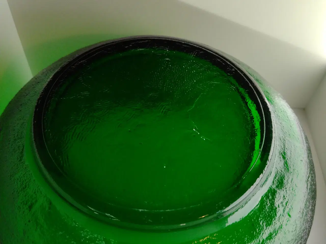Billede 3 - Retro Grøn glas skål