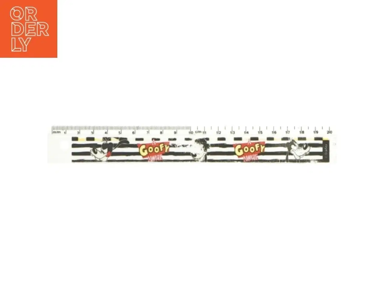 Billede 1 - Disney lineal med Goofy motiv fra Disney (str. 21,5x3 cm)