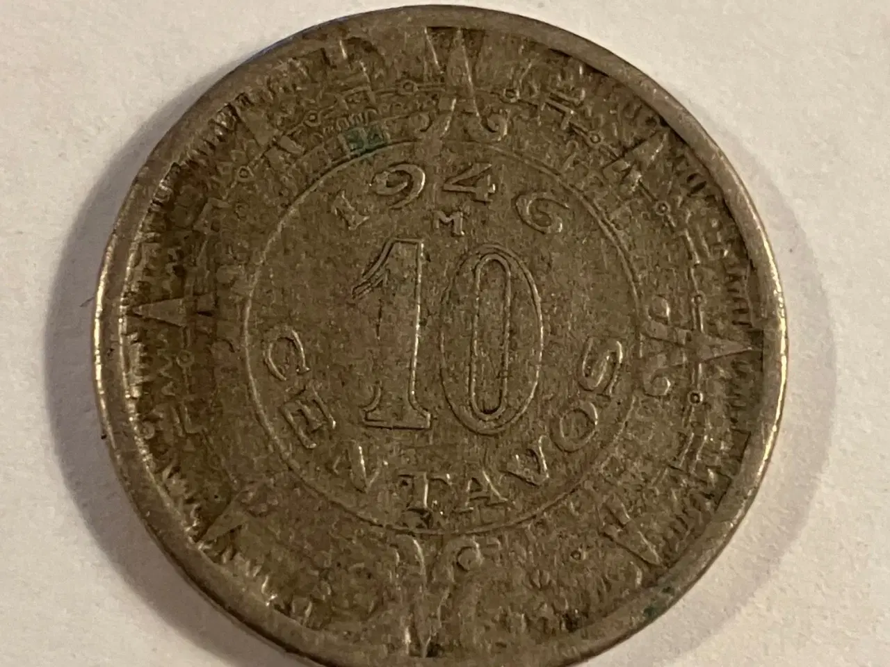 Billede 1 - 10 Centavos 1946 Mexico