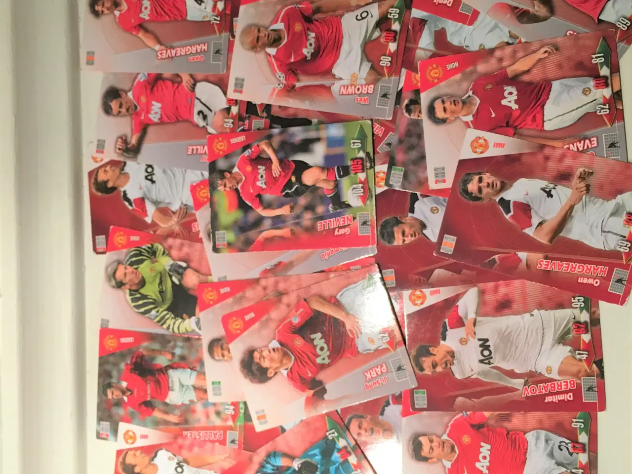 Billede 1 - 53 Manchester United samle/spille kort