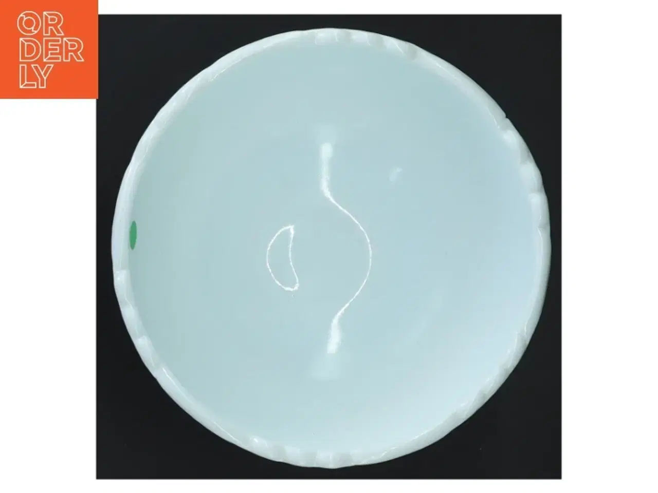 Billede 2 - Opsats I hvid opalglas (str. H 12 cm, ø 12 cm)