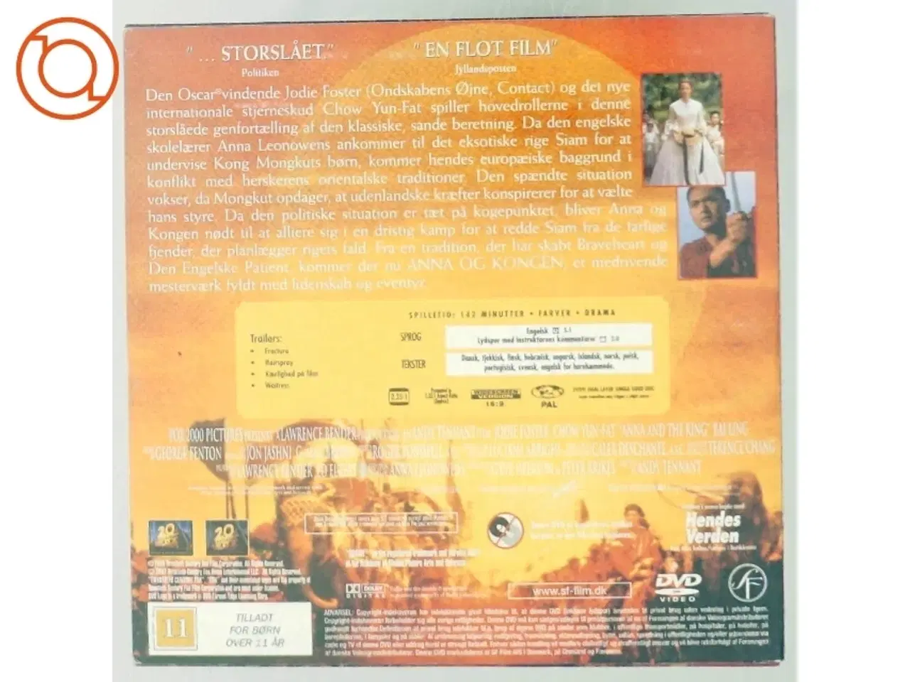 Billede 3 - Anna og Kongen (DVD)
