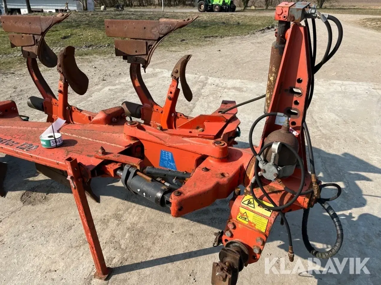 Billede 5 - Plov 5 furet Kuhn Master 120 14 - 18 ‘’