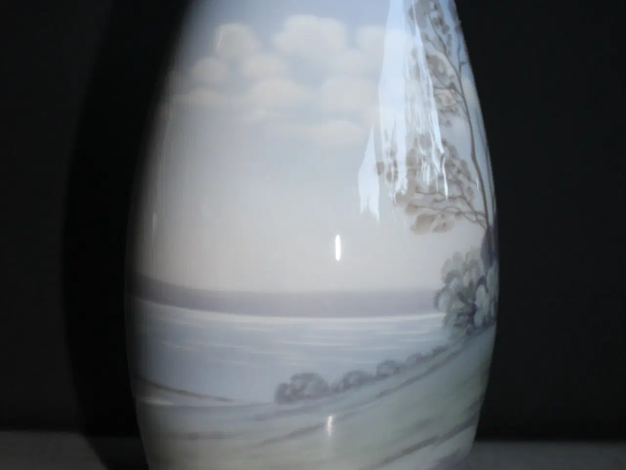 Billede 7 - Vase med landskab fra B&G