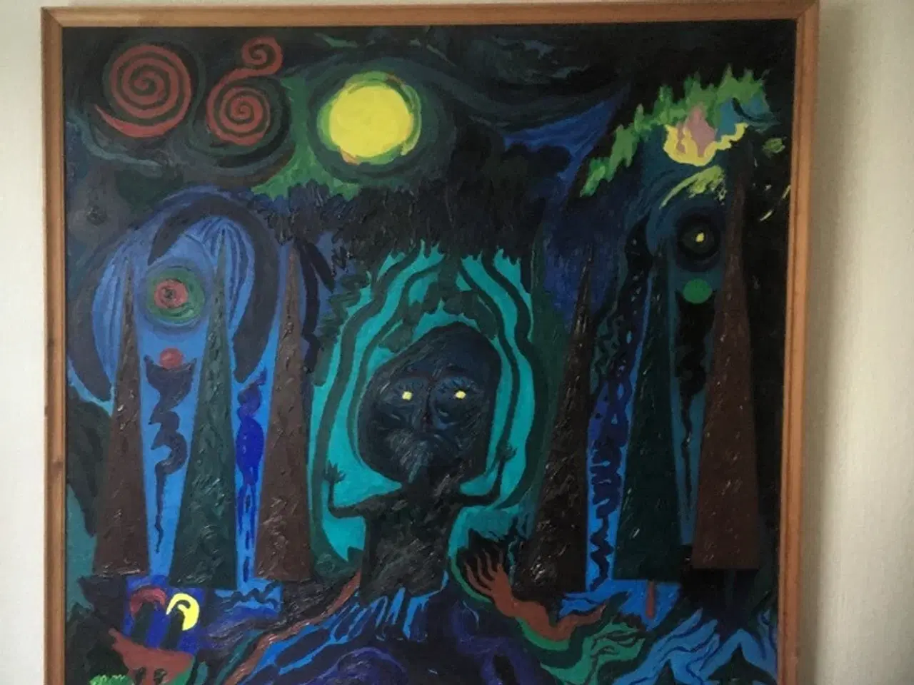 Billede 1 - Flot oliemaleri, Karl Mogensen. Bør ses- 