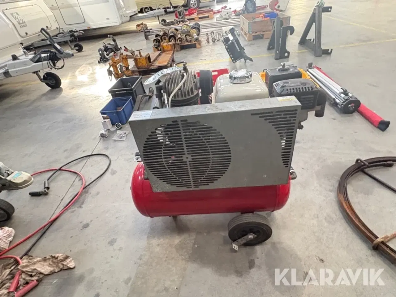 Billede 5 - Kompressor med Honda motor Reno Honda GX160