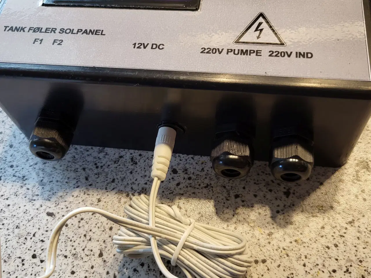 Billede 2 - Ny Elektronisk solvarme styring med udlæsning 