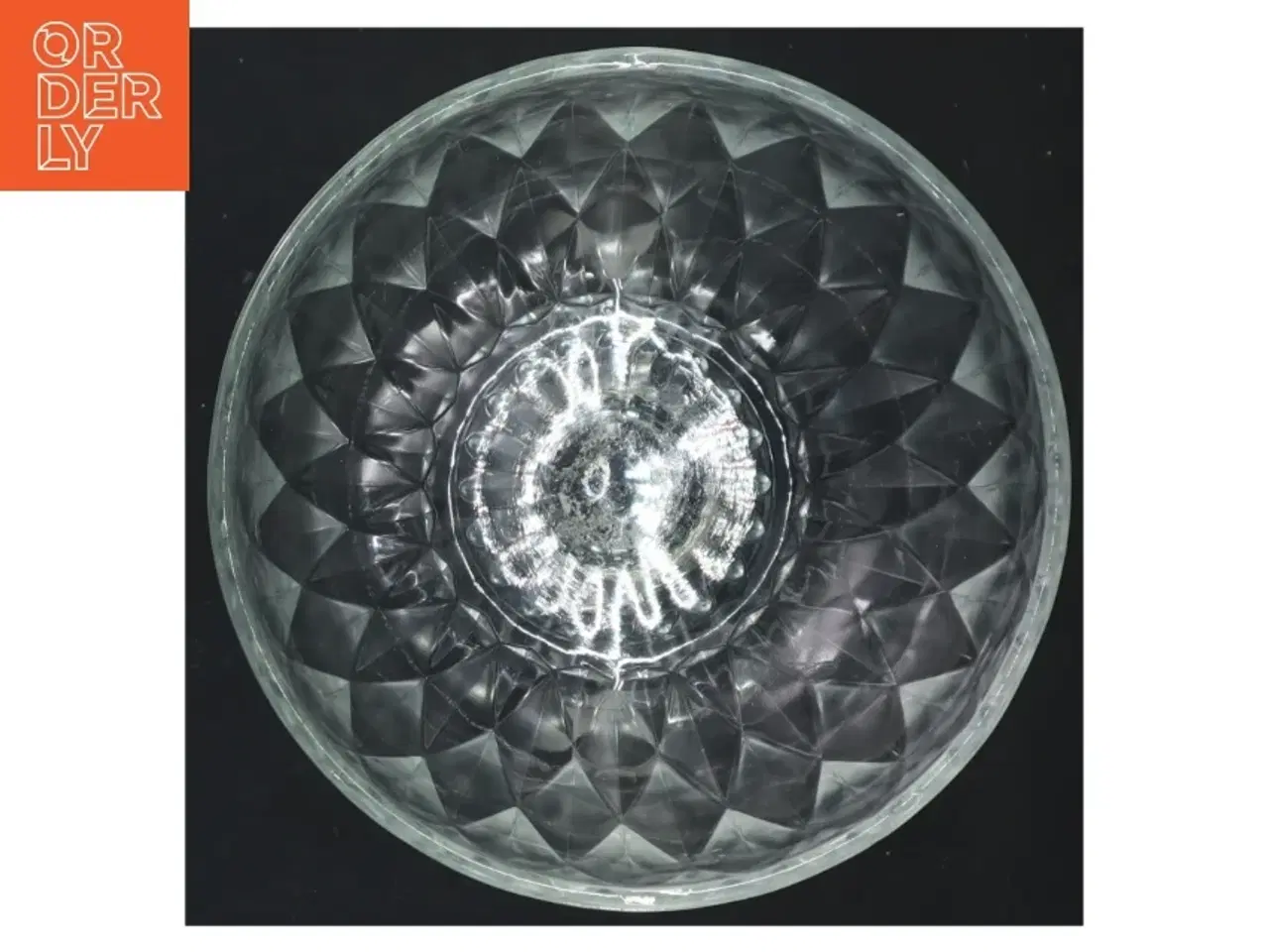 Billede 2 - Glas skål på fod (str. Ø 15x14 cm)