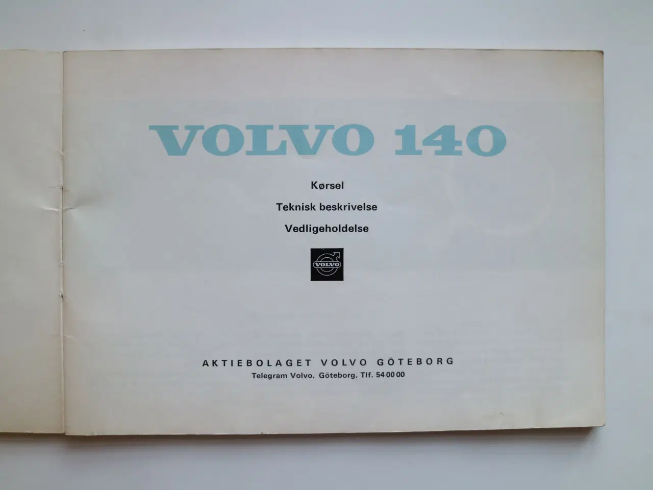 Billede 5 - Instruktionsbog fra 1967 - Volvo 140