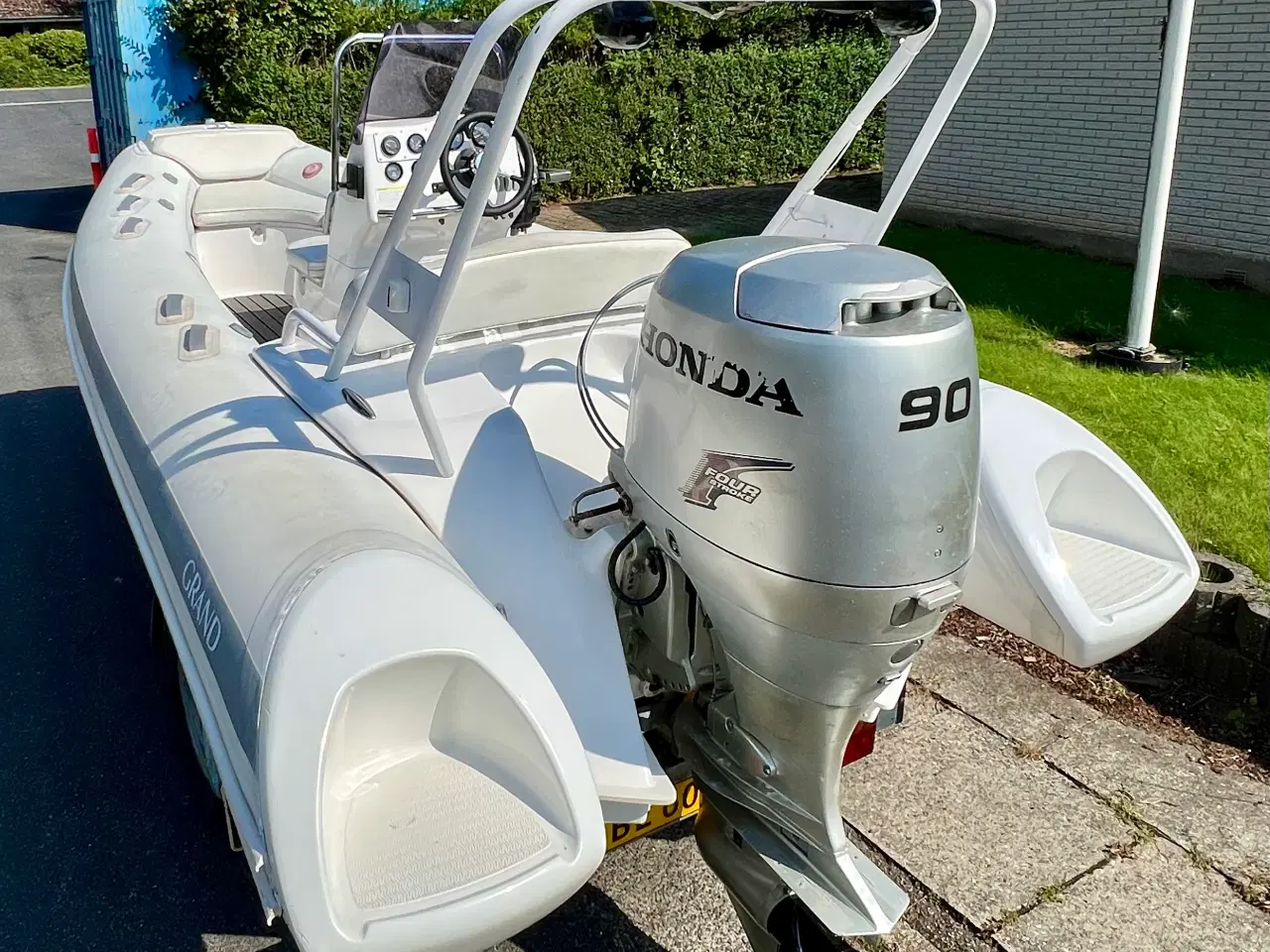 Billede 2 - Gummibåd Rib Grand 480 90 hk Honda