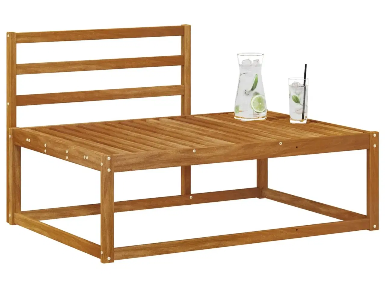 Billede 3 - Udendørs end sofa Naturfarvet 115 x 83 x 73 cm