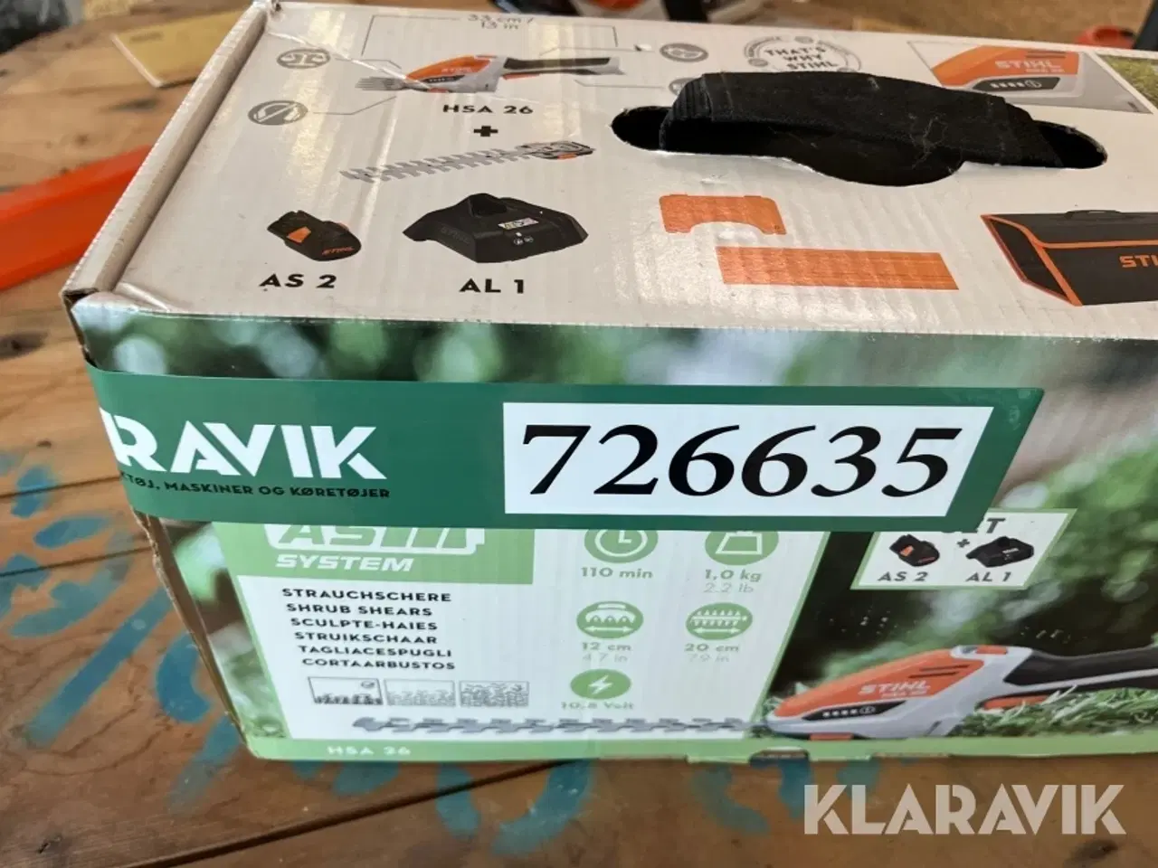 Billede 7 - Hækkeklipper Stihl HSA26 mini