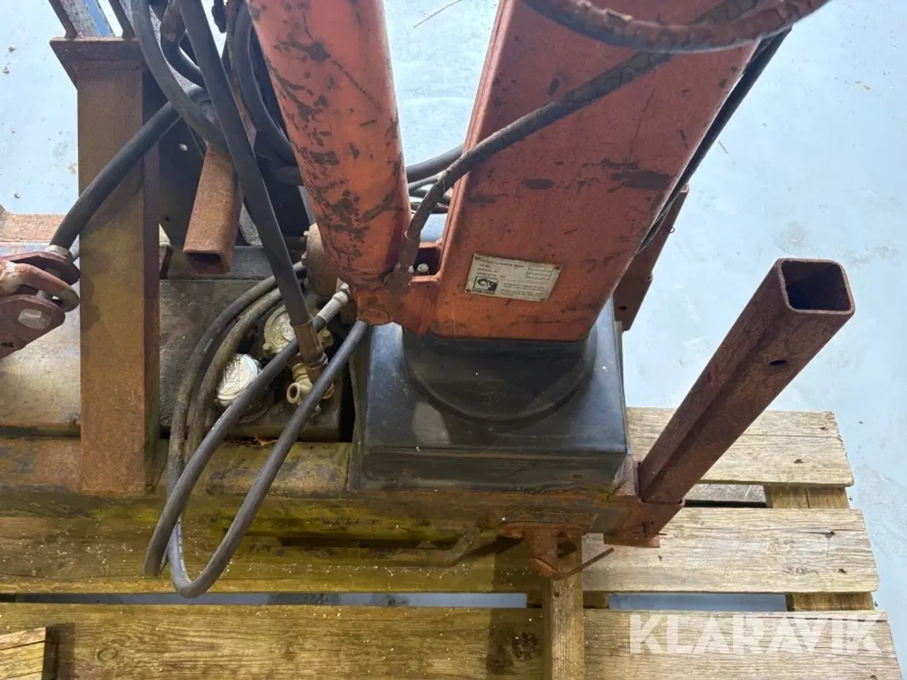 Billede 9 - Hydraulisk løftekran HIAB 250 2000 kg. til 600 kg.