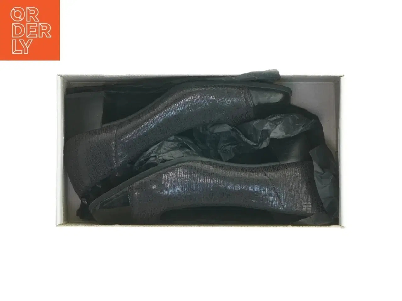 Billede 6 - Sorte sko med hæle fra Gabor (str. Længde. 25 cm)