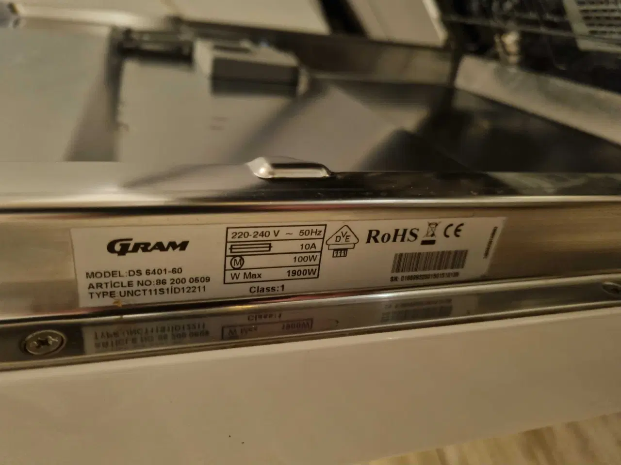 Billede 2 - Gram opvaskemaskine