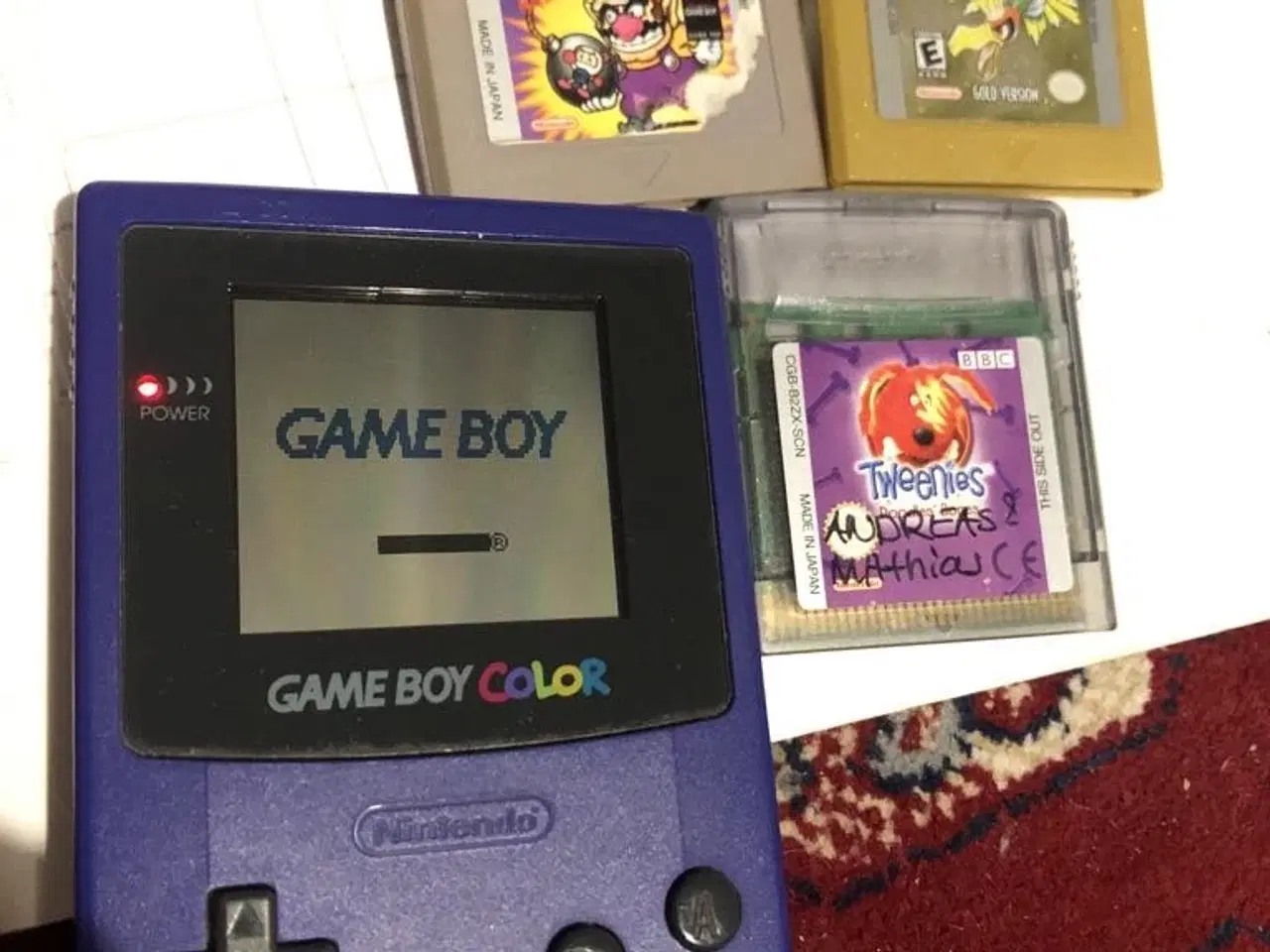Billede 1 - Gameboy Color + Pokémon Gold Version, Wario Blast