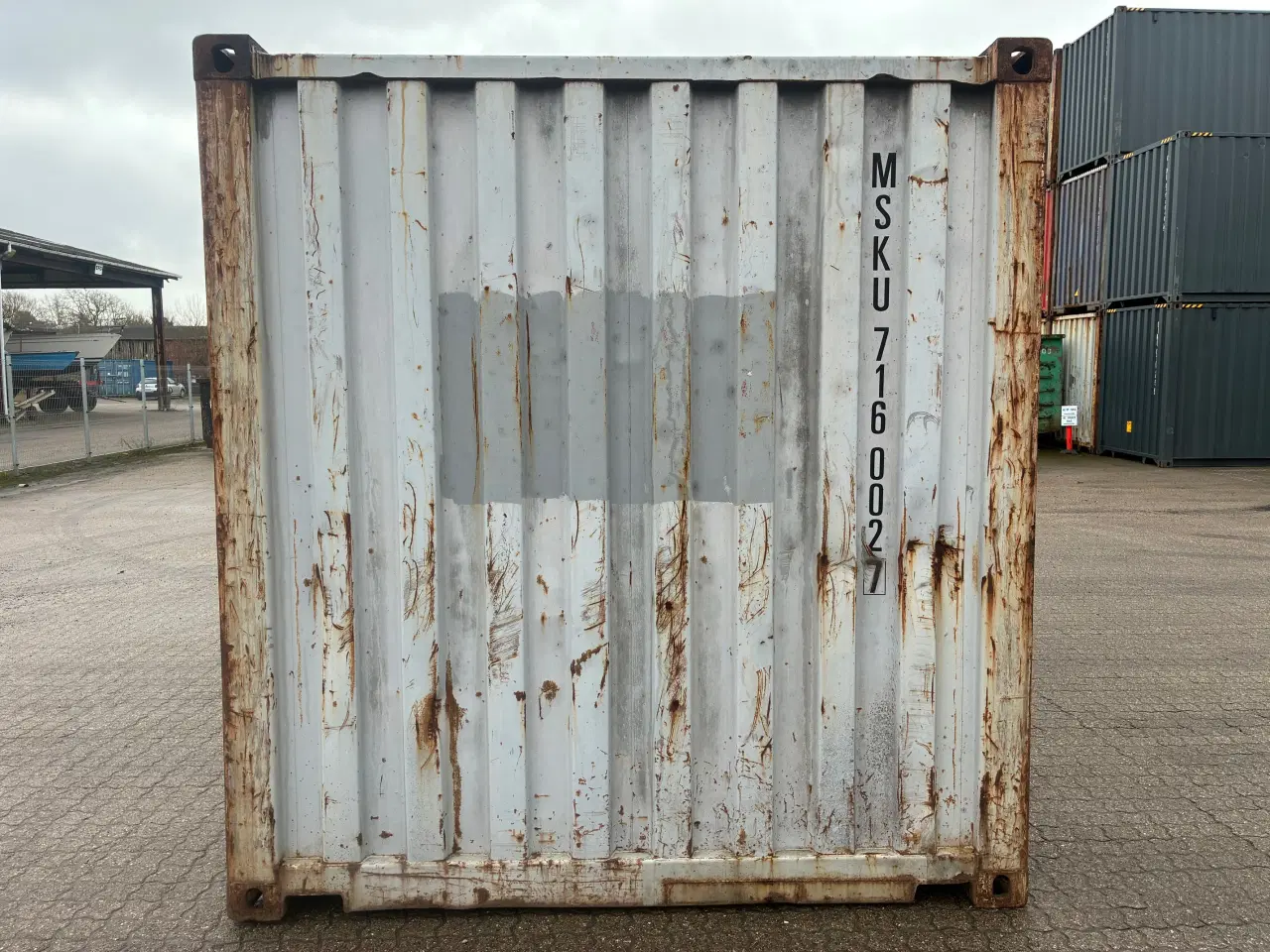 Billede 4 - 20 fods Container- ID: MSKU 716002-7