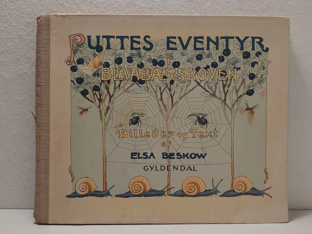 Billede 1 - Elsa Beskow: Puttes Eventyr i Blåbærskoven. 1946