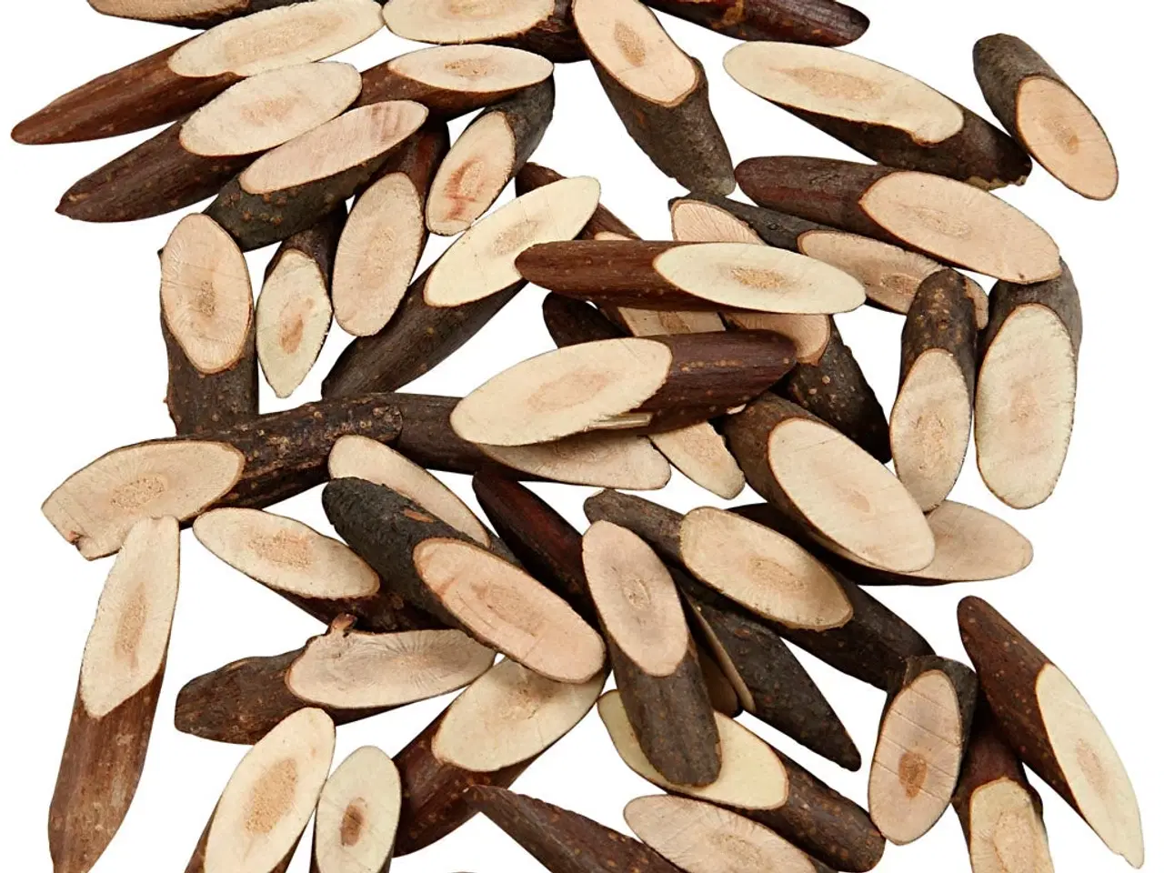 Billede 1 - Rustikt Træmix til Kreative Dekorationer - 230g