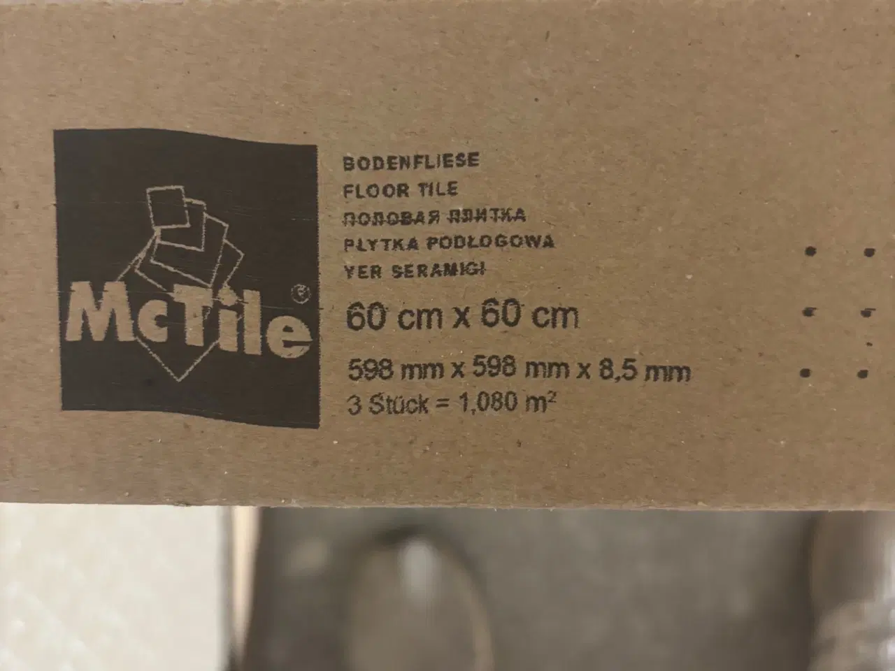 Billede 5 - Flotte 60x60 klinker til gulv og vægge. 19,5 m2