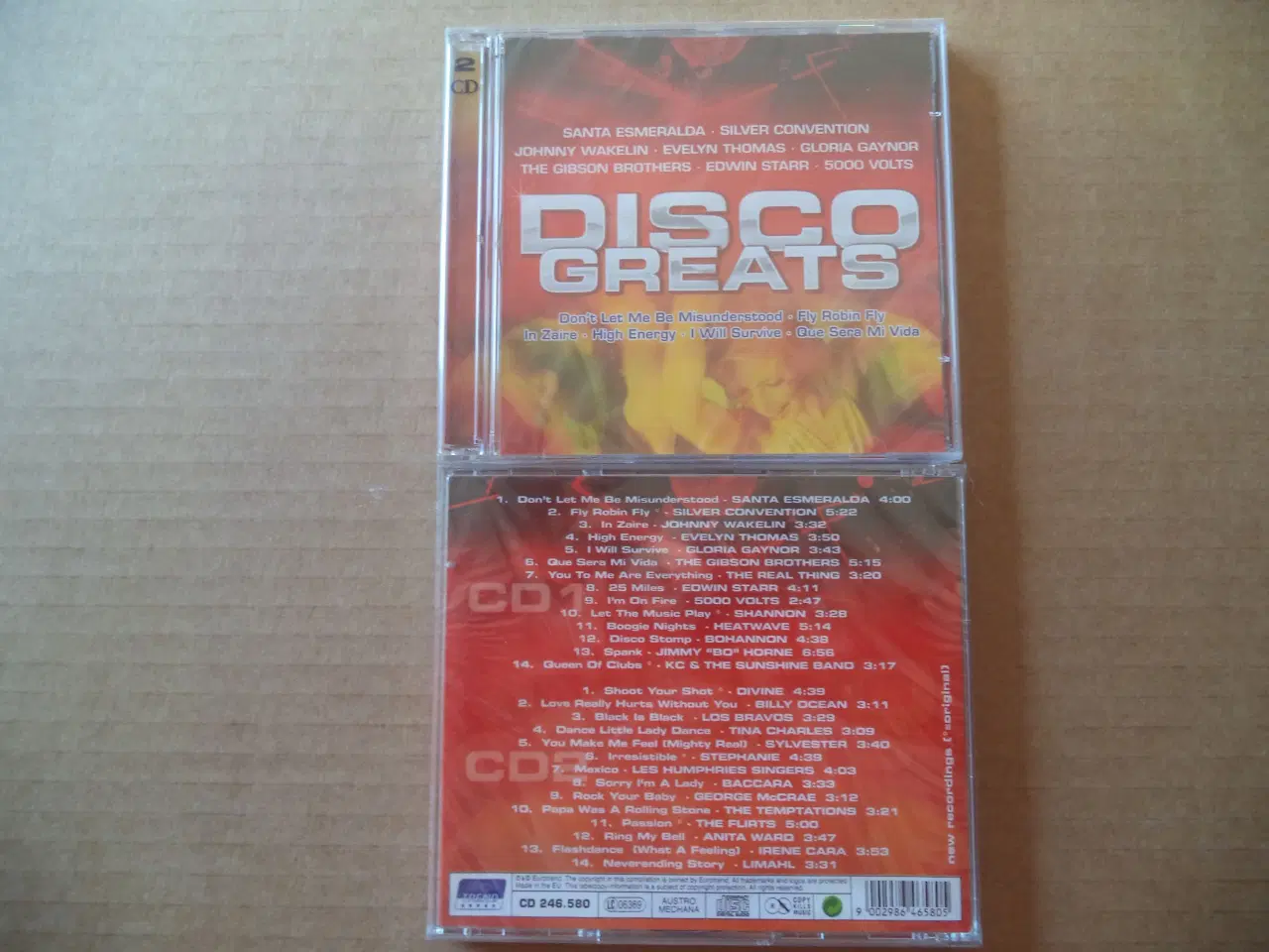 Billede 1 - Opsamling ** Disco Greats (2-CD) (NY I folie)     