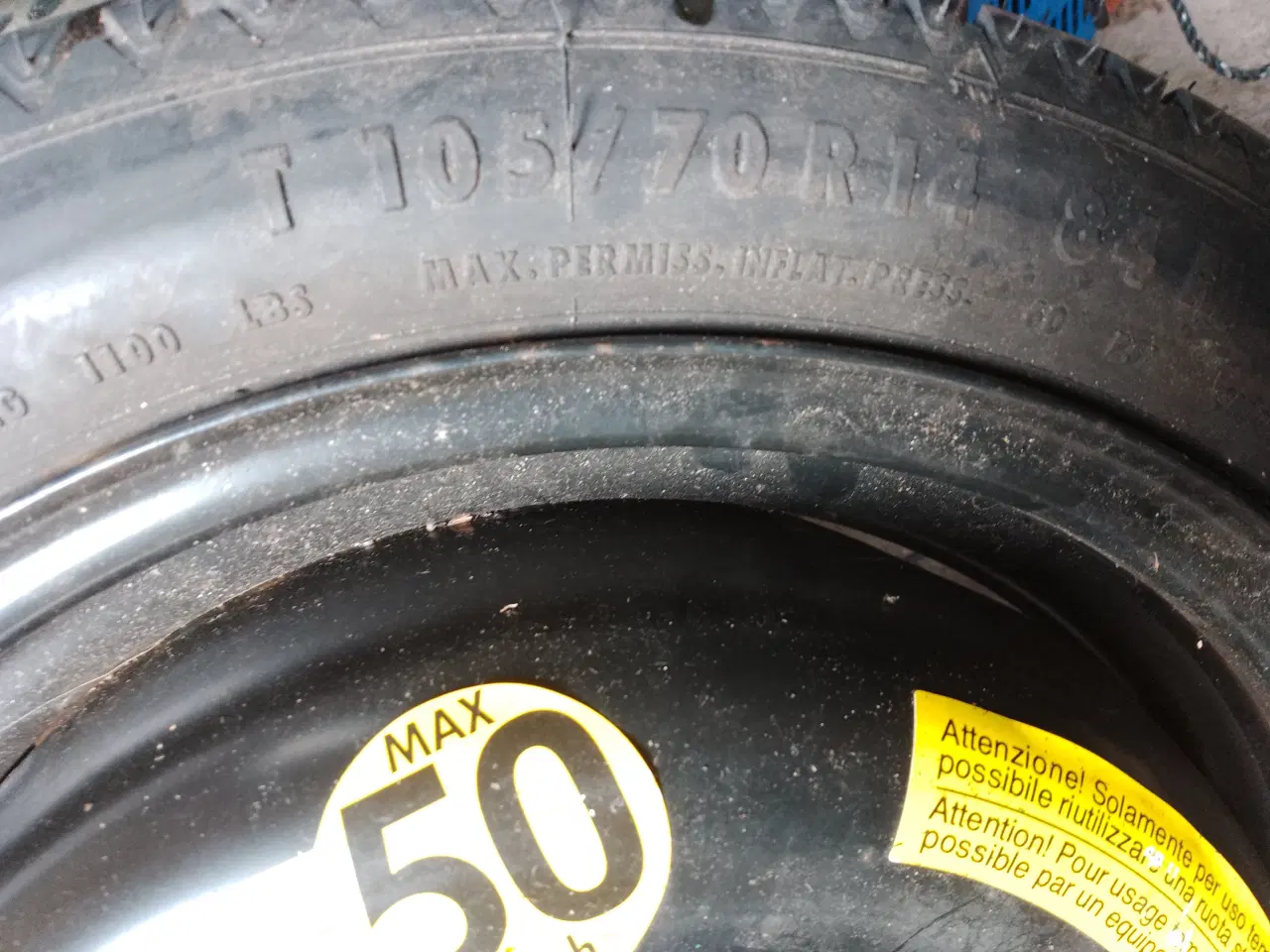 Billede 2 - Reservehjul VW Golf 3