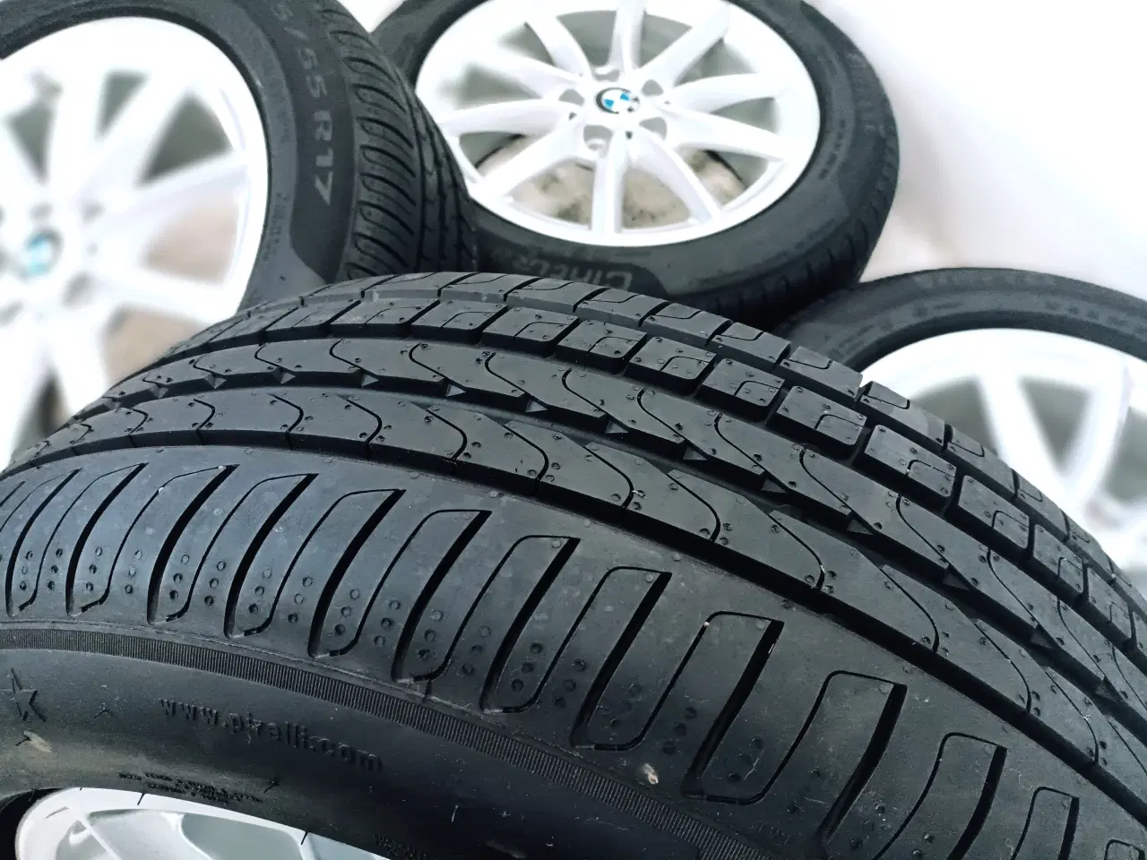 Billede 7 - 5x112 17" ET52 nav 66,6ø BMW sommersæt inkl.TPMS (
