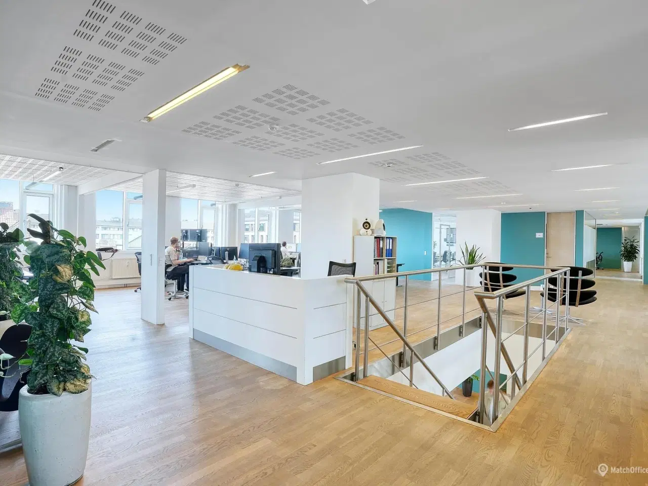 Billede 6 - Centrale og effektive kontorer med adgang til tagterrasse og parkering