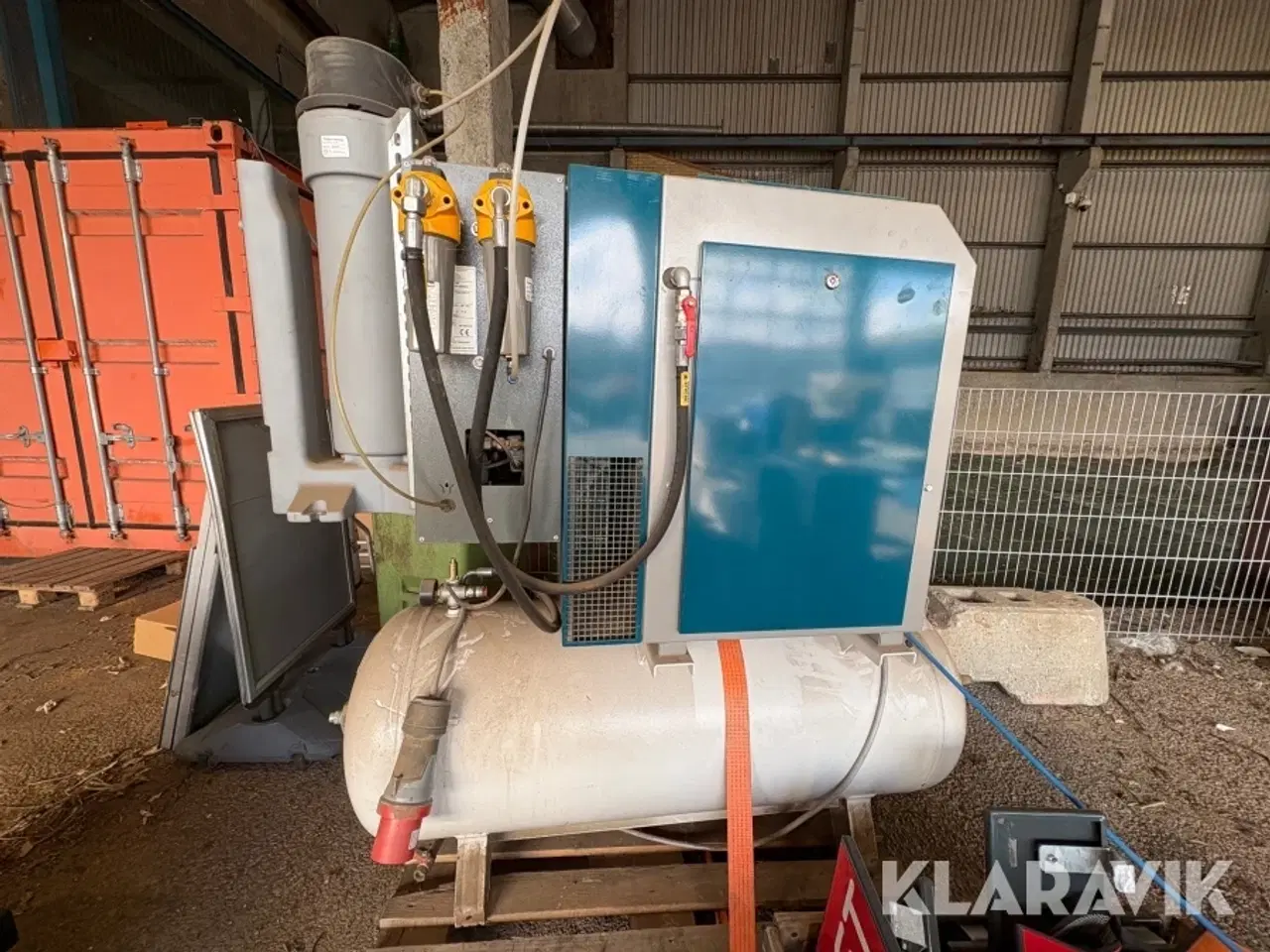Billede 6 - Skruekompressor Reno F.F Monsun Air-E med lufttørreanlæg