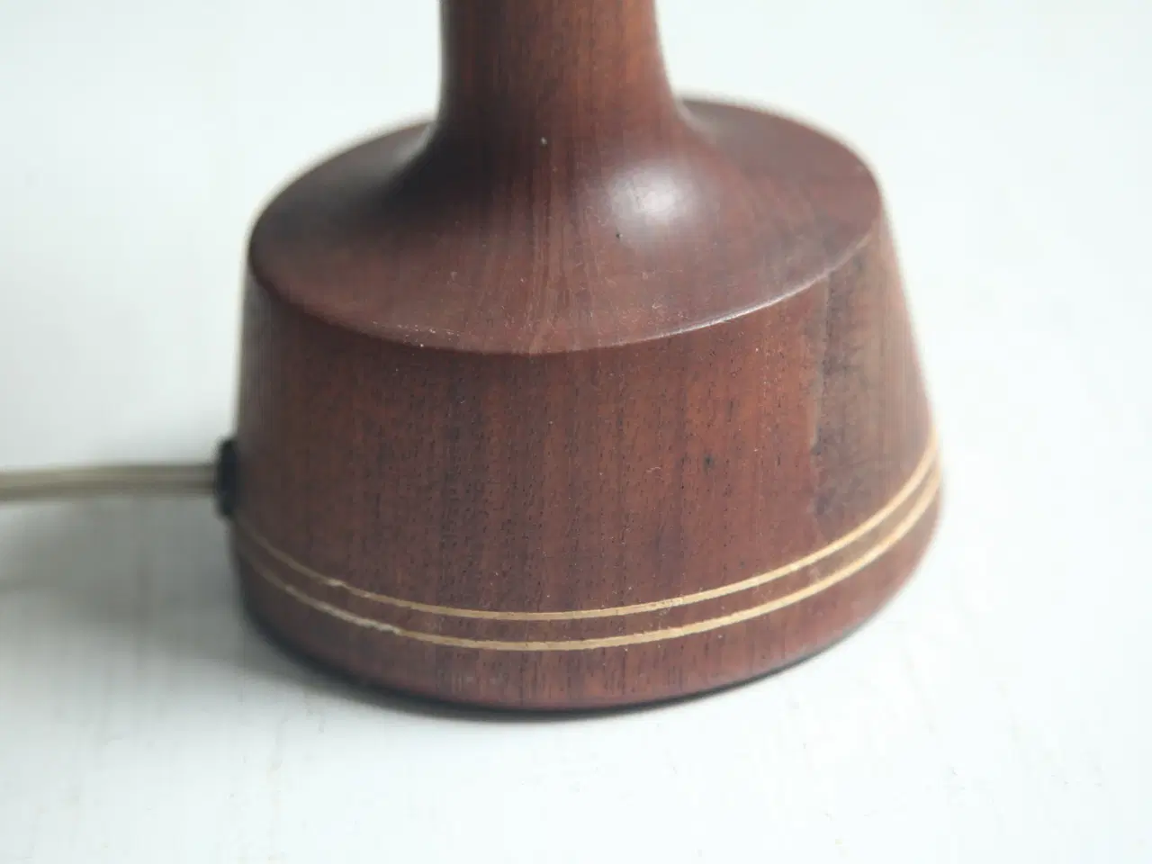 Billede 2 - Vintage teak bordlampe