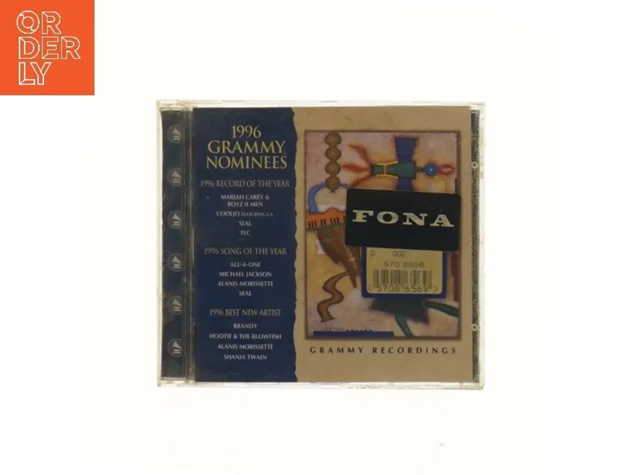 Billede 1 - CD: 1996 Grammy Nominees fra Sony Music (str. 12,5x14 cm)