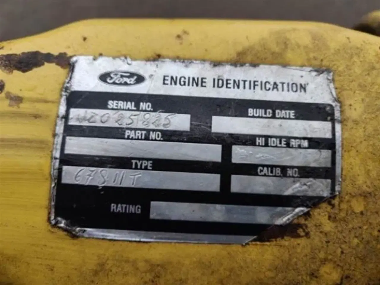 Billede 2 - Ford 678HT Defekt for parts