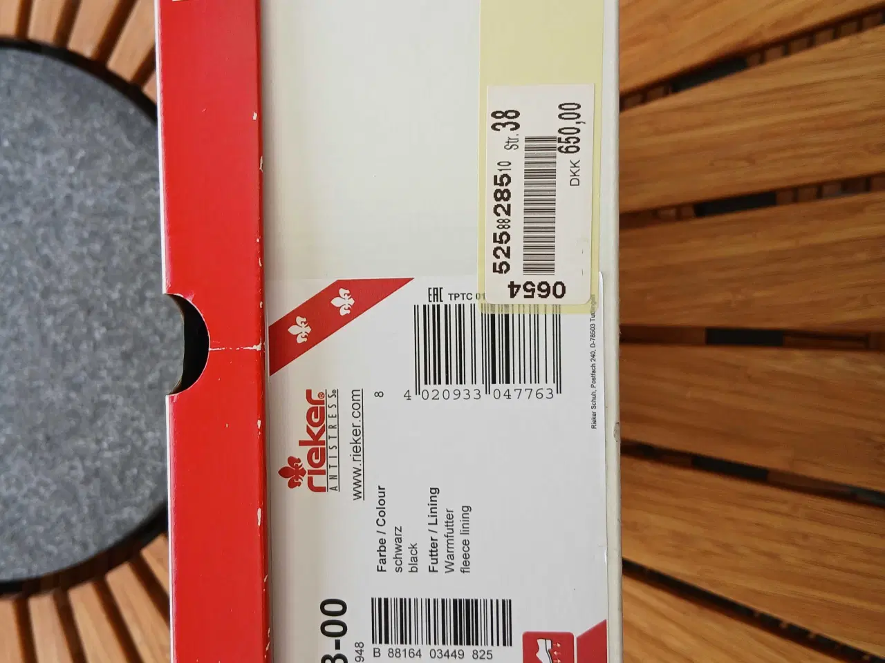 Billede 5 - Sort støvlet Rieker