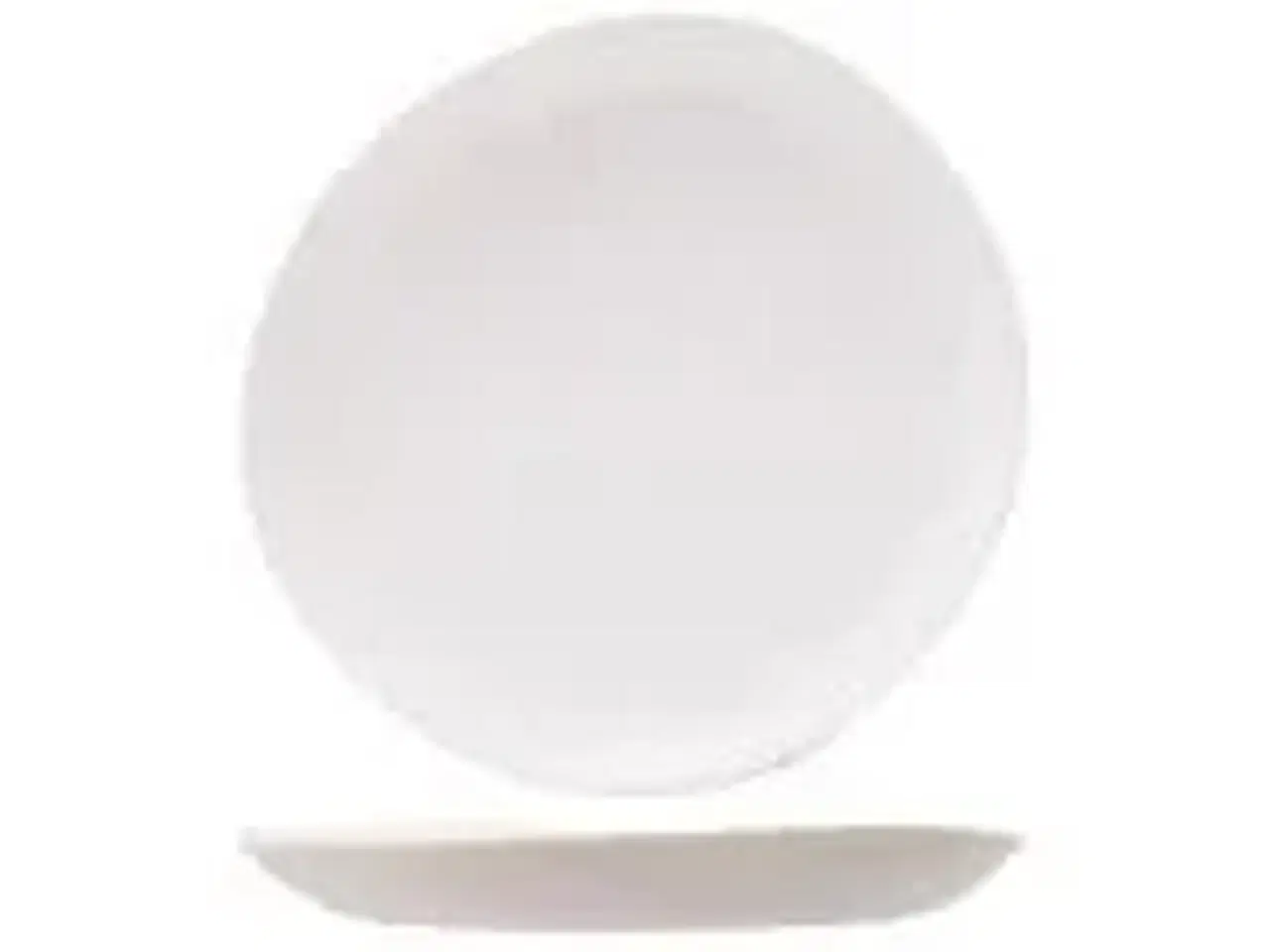 Billede 1 - 23 stk. Tallerken melamin off white 200 mm Kupo