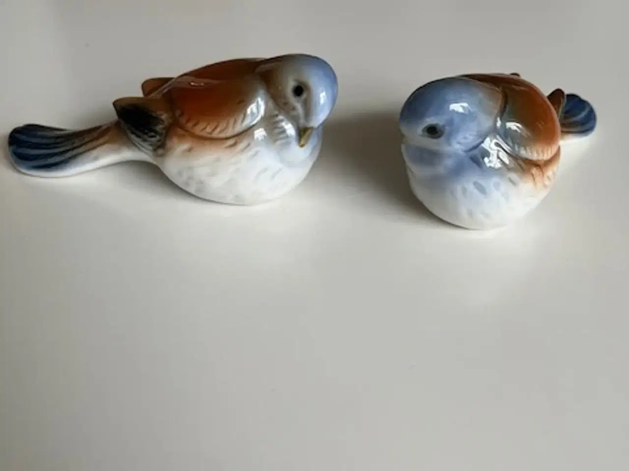 Billede 1 - 2 fuglefigurer 