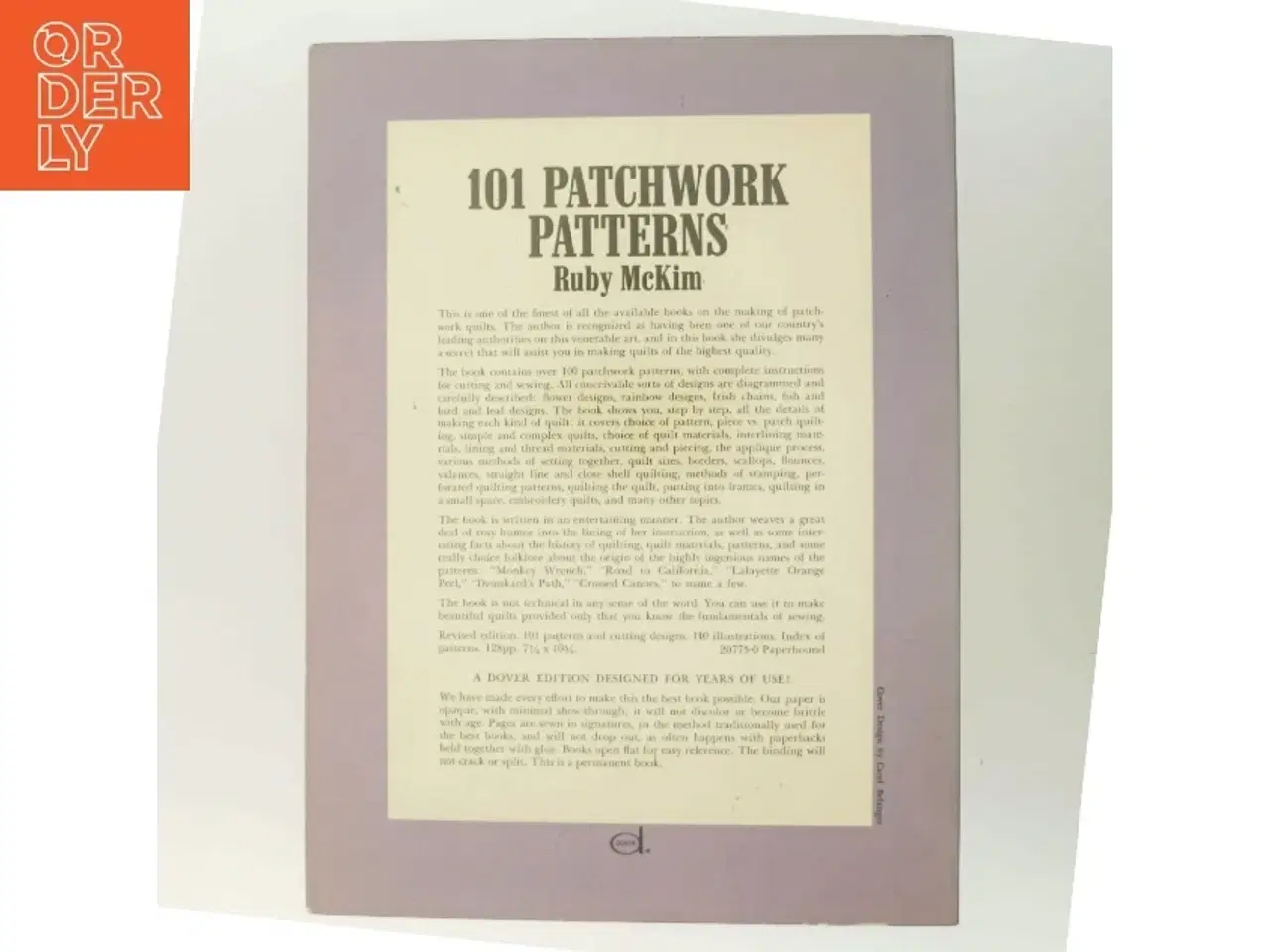 Billede 3 - 101 Patchwork Patterns af Ruby McKim (Bog)