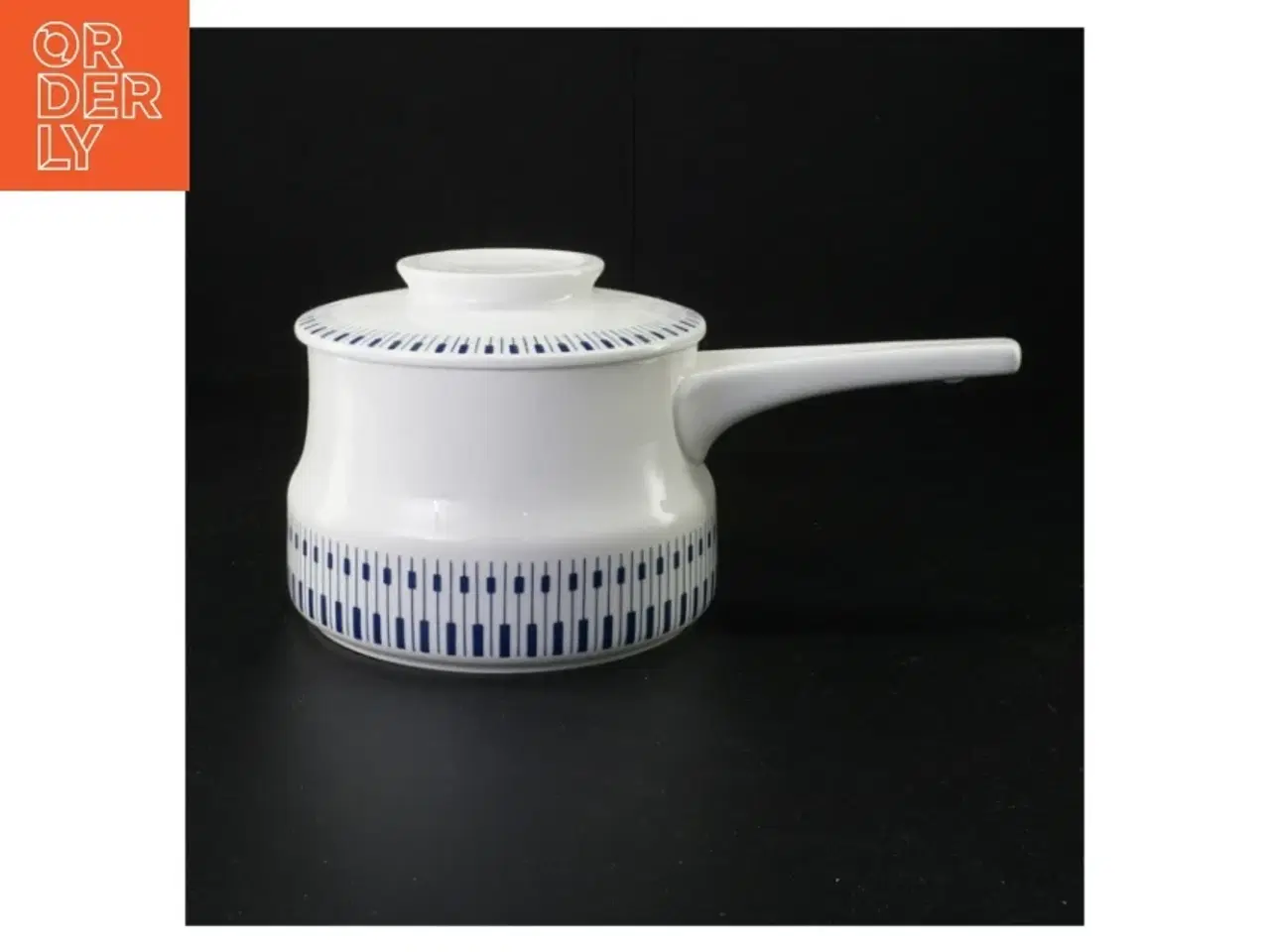 Billede 1 - Tangent porcelæns gryde med låg (str. 25 x 12 cm)