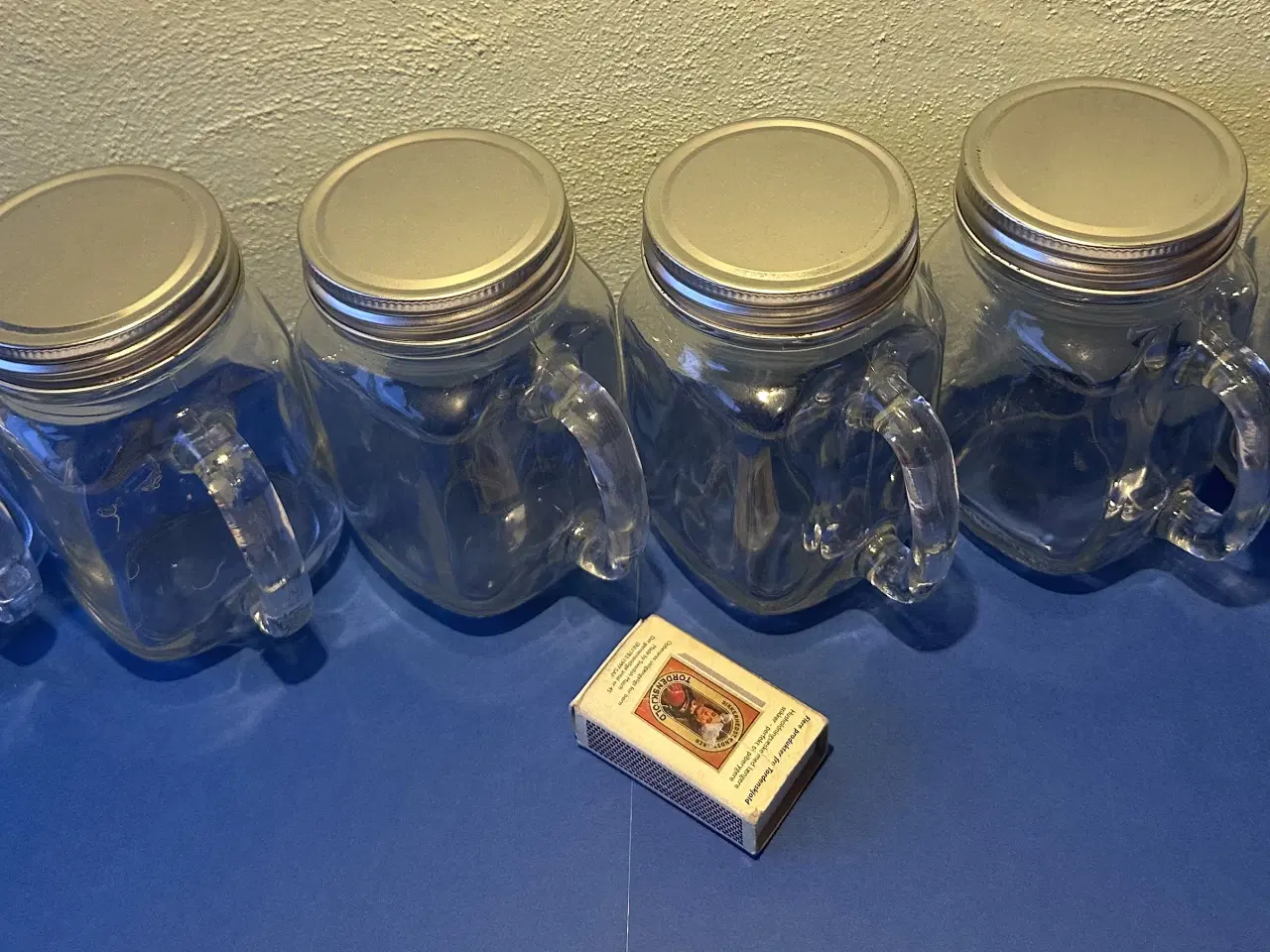 Billede 2 - Drikke eller Opbevaringskrus i glas