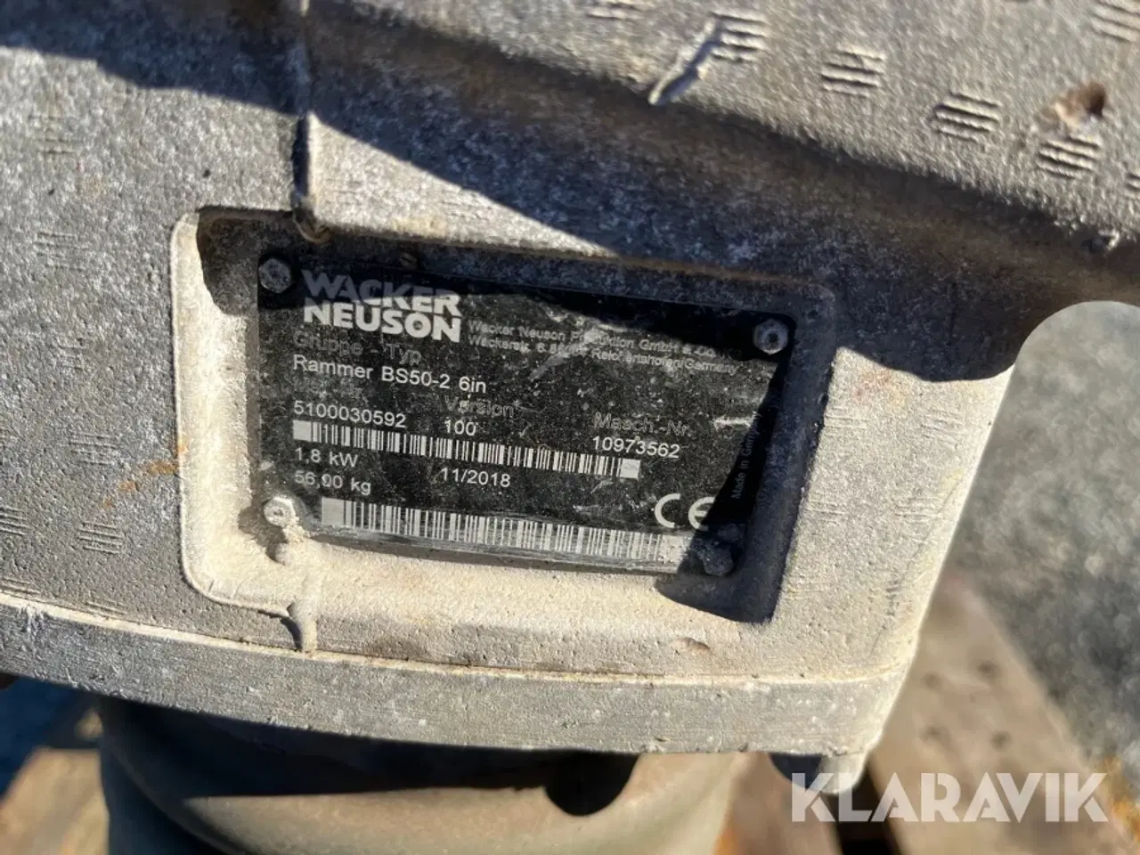 Billede 7 - Pladevibrator Amann/Wacker neuson APF 15/40 - BS50-4 - BS50-2