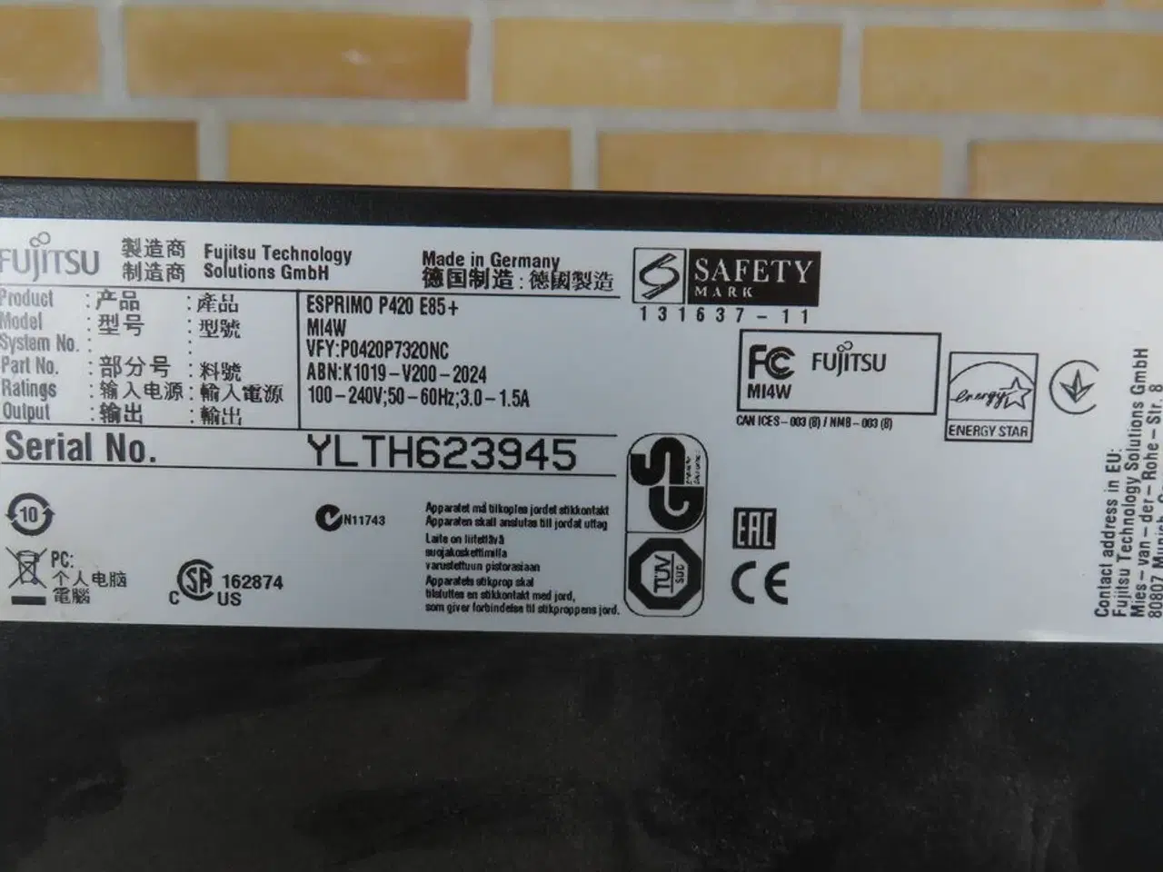 Billede 3 - Stationær computer FUJITSU P420 E85+