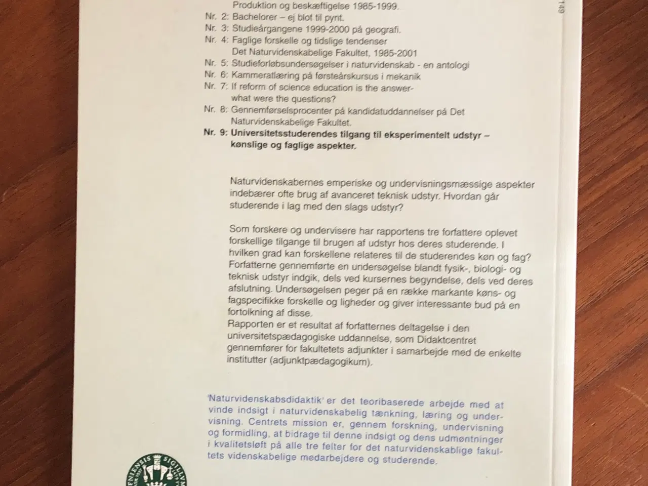 Billede 3 - Universitetsstuderendes tilgang til eksperimentelt