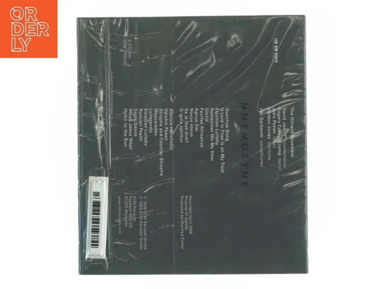 Billede 2 - Jan Garbarek the Hilliard Ensemble CD med musik